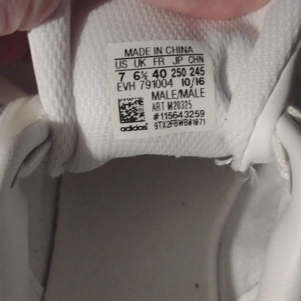 ADIDAS Stan Smith White Sneakers  size 7
